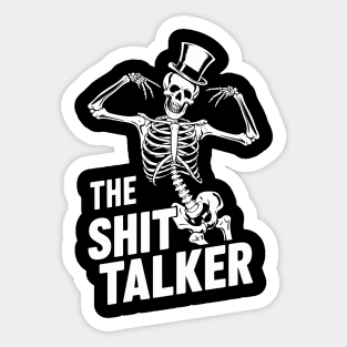 Funny Tarot Card : The Shit Talker Sticker